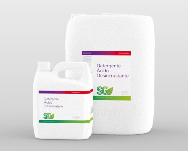Detergente Ácido Desincrustante